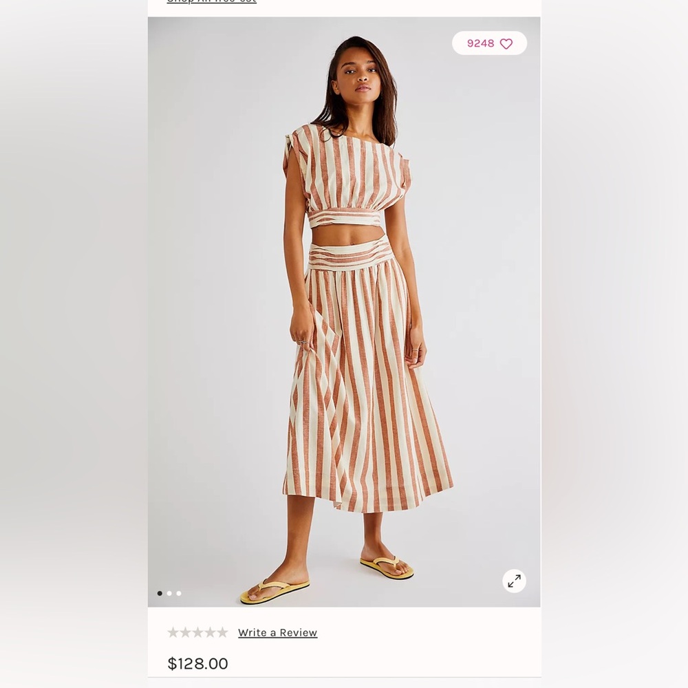 Free people 2 piece large